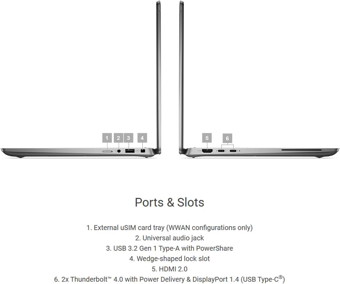 Dell Latitude 7340 Business Laptop with AI Copilot