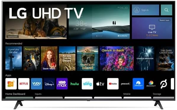 LG LG/[UNIQUE_IDENTIFIER] 55" 4K UHD Smart TV Renewed