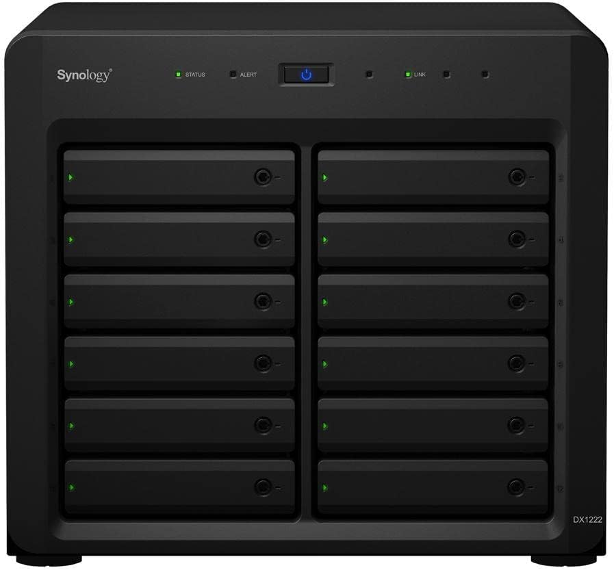 Synology DX1222 12-Bay Disk Expansion Unit (Diskless)