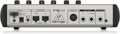 Behringer P16-M Powerplay 16-Channel Digital Mixer Bundle