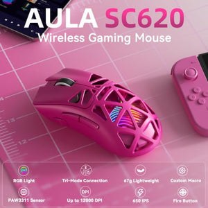 Strikonx SC620 Tri-Mode Wireless Gaming Mouse