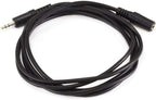 Monoprice 100648 6ft 3.5mm Male to Female Stereo Audio Cable