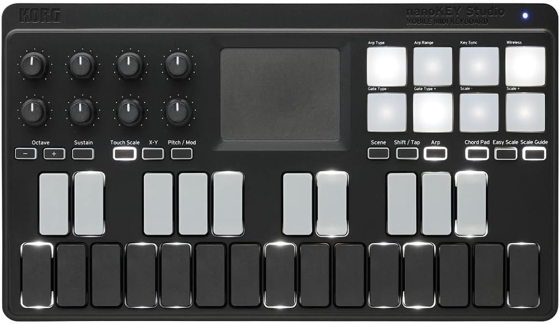 Korg NANOKEY-ST MIDI Controller - Black