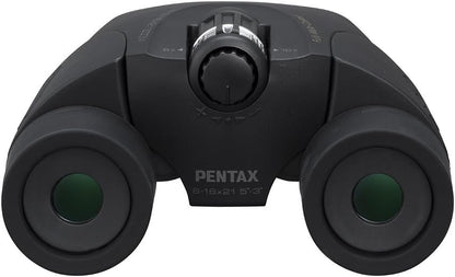 Pentax UP 8-16x21 Black Zoom Binoculars - Multi-Coated Optics