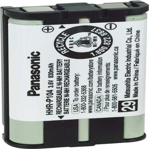 Panasonic HHR-P104A Cordless Phone Replacement Battery NiMH