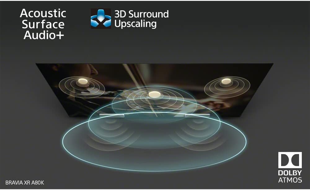 Sony E94SNXR55A80K 55" 4K OLED Smart TV Bundle