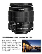 Canon Canon EOS Rebel T7 DSLR Camera Kit (Renewed)