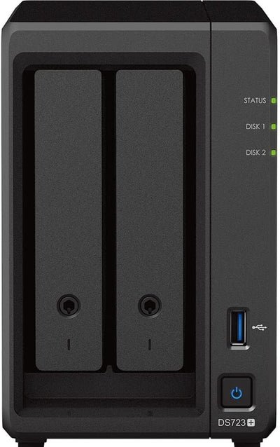 Synology DS723+ Ryzen 8TB SSD NAS Server