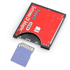 Cawwgt Micro-SD to Compact Type I Memory Card Adapter