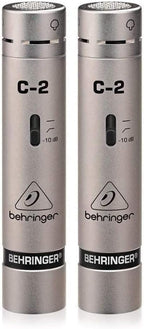 Behringer C-2 Studio Condenser Microphones Matched Pair