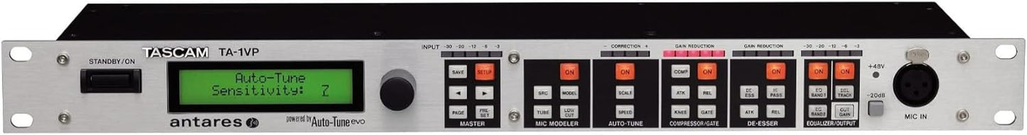 Tascam TA-1VP Vocal Producer Processor Antares Autotune