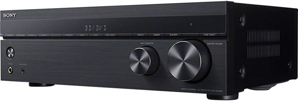 Sony STRDH590 5.2 Channel 4K HDR AV Receiver Bundle