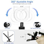 Cyezcor Clip-On Ring Light for Video Conferencing Calls