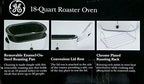 GE 18 Quart Roaster Oven Buffet Server