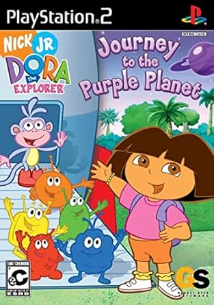 Sony 710425278143 Dora the Explorer: Journey to the Purple Planet - PS2 Game