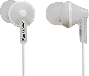 Panasonic RP-HJE125E-W Ergofit In-Ear Headphones - White