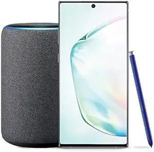Samsung Galaxy Note 10 Aura Silver Unlocked & Echo Plus