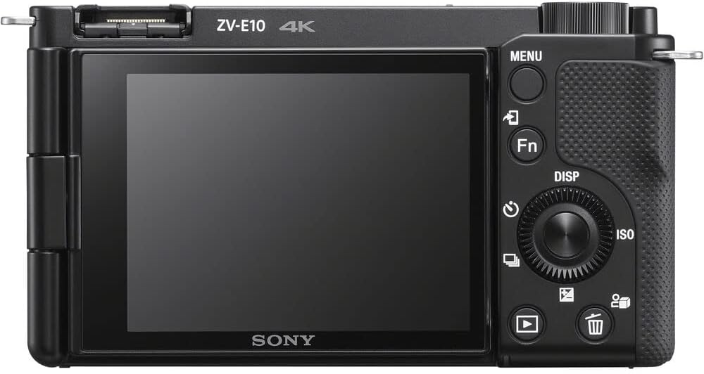 Sony ILCZV-E10L/B ZV-E10 Mirrorless Camera with 16-50mm Lens Bundle