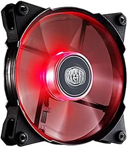 Cooler Master R4-JFDP-20PR-R1 JetFlo 120 Red LED Case Fan — main product image
