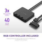 NZXT RF-D12TF-B1 F120 RGB Duo 120mm Fan 3-Pack