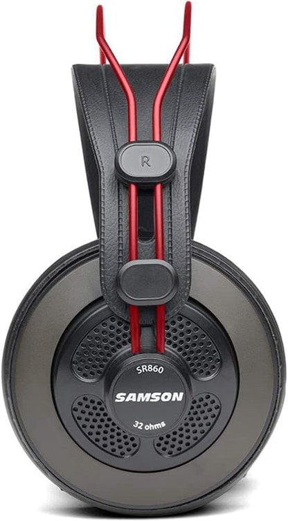 Samson SASR860R Over-Ear Studio Reference Headphones