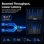 Souakux 6-Antenna WiFi Router with Multi-Mode PoE Support