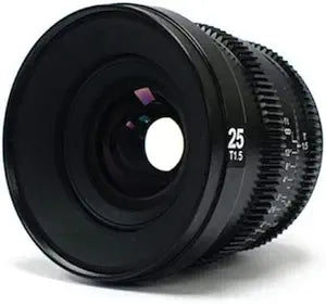 SLR Magic MicroPrime Cine 25mm T1.5 Fuji X Lens