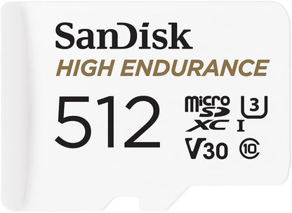 SanDisk SDSQQNR-512G-GN6IA 512GB High Endurance microSDXC Card