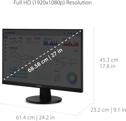 ViewSonic VA2747-MH 27 Inch 1080p 100Hz Monitor