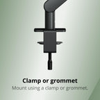 AOC AM400G Single Monitor Arm Desk Mount Vesa