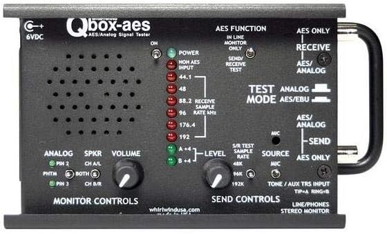 Whirlwind Qbox-AES AES/EBU Tester 96/192kHz