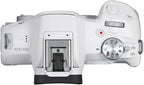 Canon 5812C002 EOS R50 White Mirrorless Vlogging Camera (Body Only)