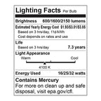 GE 12658 15W A15 Soft White Incandescent Bulb