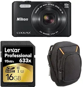 Nikon COOLPIX S7000 20x Zoom Digital Camera Bundle
