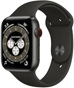 Apple Apple Watch Series 6 Titanium Cellular Renewed