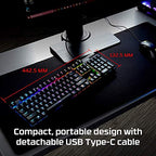 HyperX HX-KB6RDX-US-cr Alloy Origins Mechanical Keyboard - Renewed