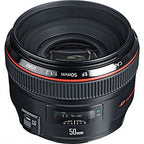 Canon EF 50mm f/1.2L USM Lens + Filter Kit (Renewed)