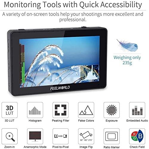 FEELWORLD F6 Plus V2 6" Touchscreen Monitor