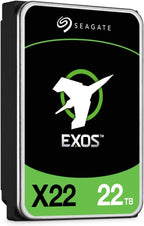 Seagate ST22000NM001E 22TB Exos X22 Enterprise Hard Drive