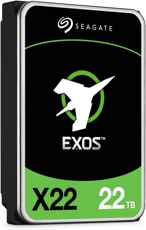 Seagate ST22000NM001E 22TB Exos X22 Enterprise Hard Drive — main product image