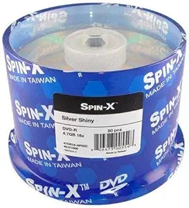 HP 4328278472 Spin-X 500 16X DVD-R 4.7GB Silver — main product image