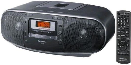 Panasonic RX-D55GC-K Boombox - Portable Stereo, MP3 CD, USB
