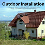 GULZIIYA Solar-Powered Outdoor WiFi Range Extender