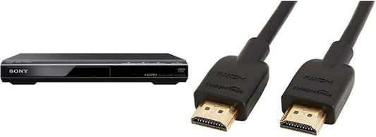 Sony DVPSR510H DVD Player with HDMI & Cable Bundle