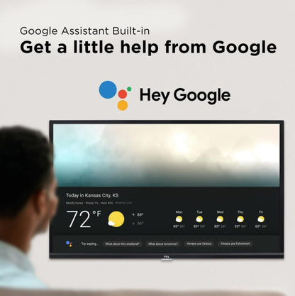 TCL 40-Inch 3-Series Android Smart TV Renewed
