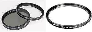 Tiffen 58mm Filter Kit - UV Protector Circular Polarizer
