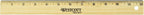 Westcott 10381 12 Inch Wooden Ruler