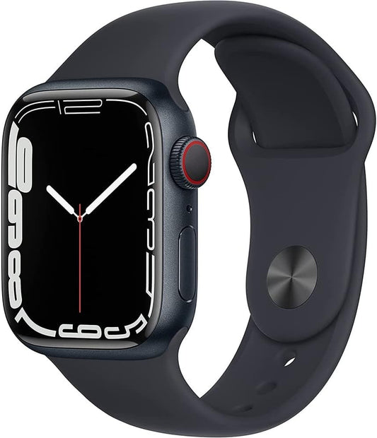 Apple Watch Series 7 GPS + Cellular 41mm Renewed