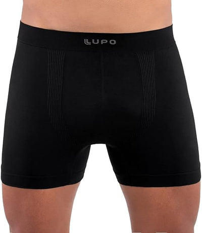 Lupo 00661-001P Men's Micro Modal Seamless Boxer Brief