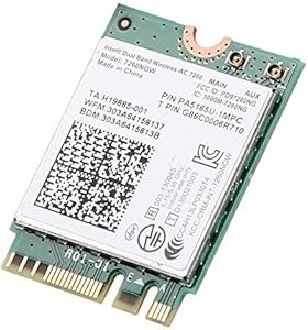 Intel 7260 WiFi Card - Dual Band AC - Dell Laptop — main product image